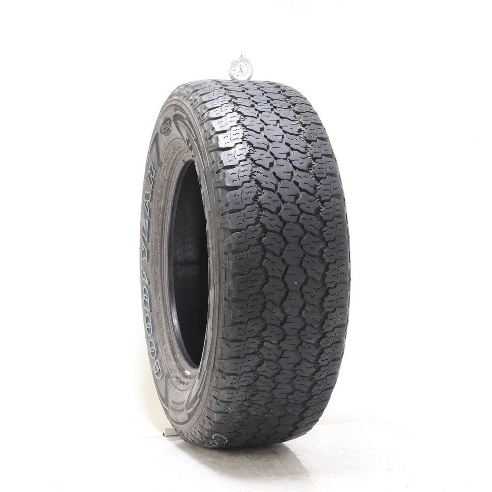 Set of (2) Used 265/65R17 Goodyear Wrangler All-Terrain Adventure Kevlar 112T - 6.5-7.5/32 - Image 1