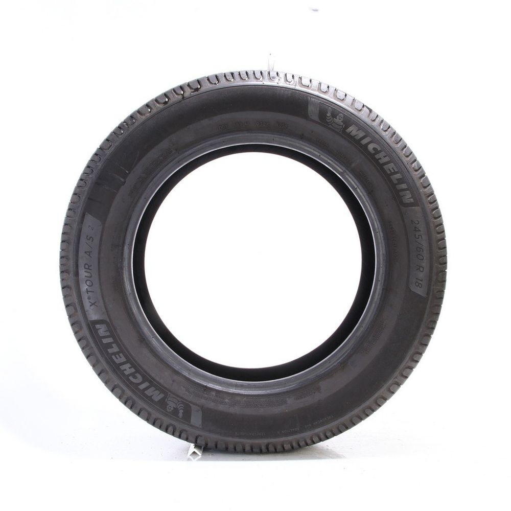 Set of (4) Used 245/60R18 Michelin X Tour A/S 2 105H - 8.5-9.5/32 - Image 3