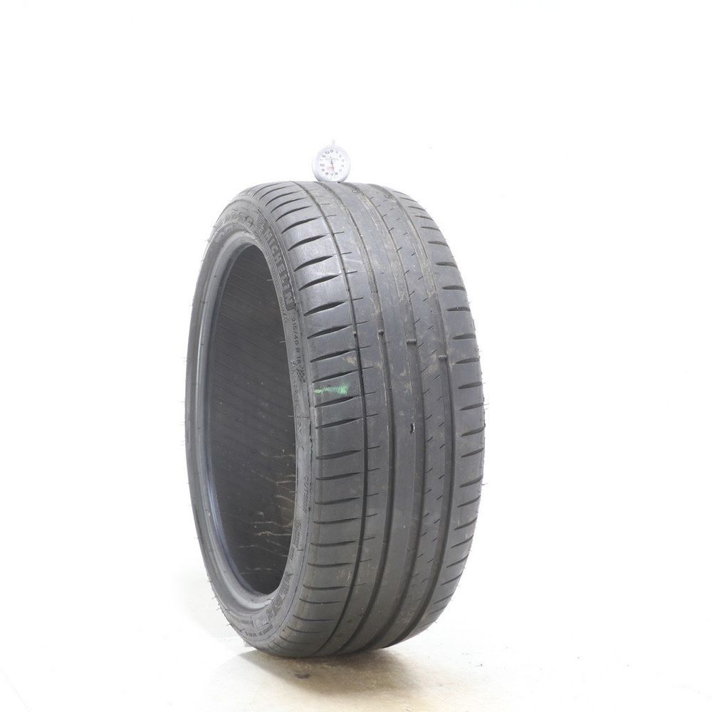 Set of (4) Used 215/40R18 Michelin Pilot Sport 4 85Y - 6.5-8/32 - Image 1