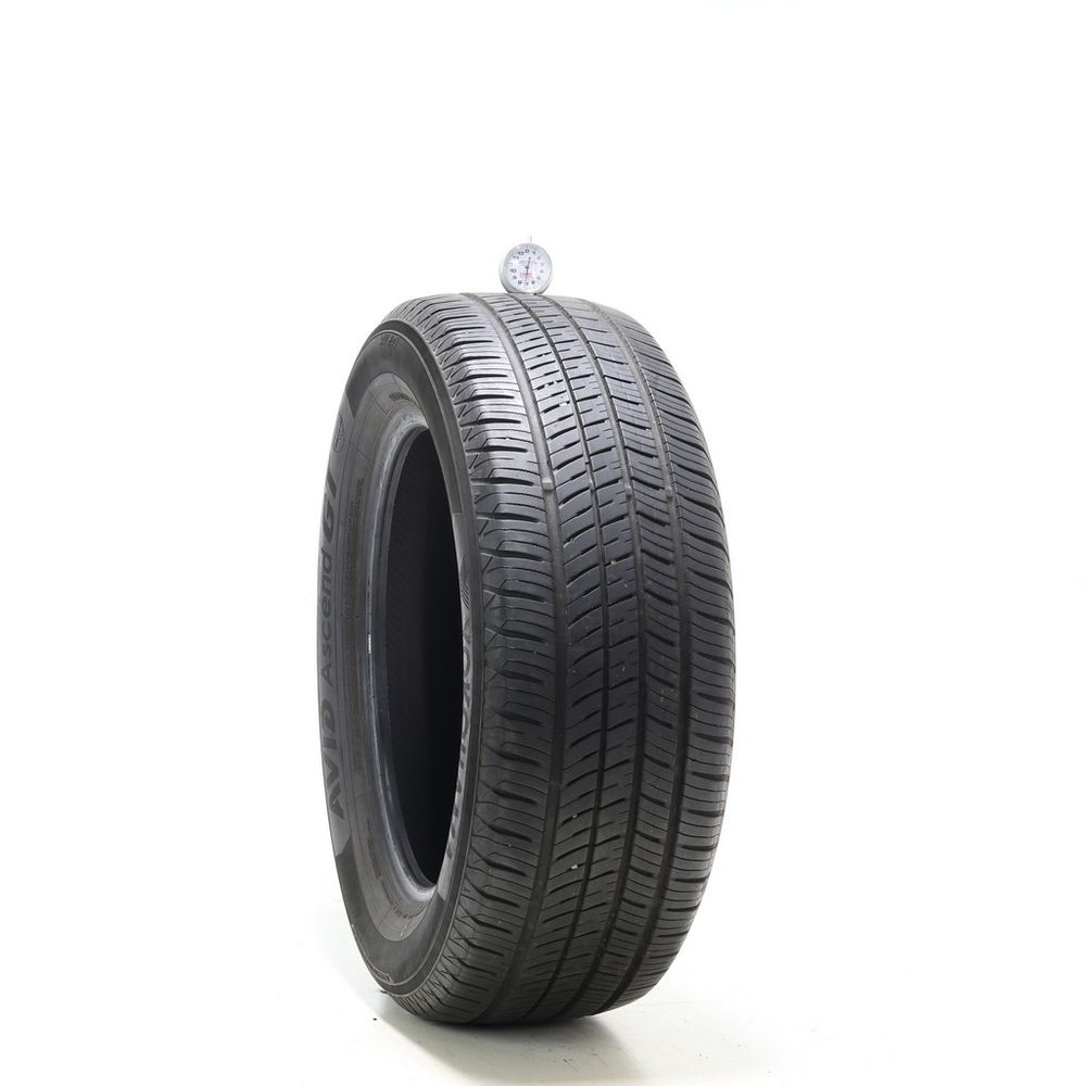 Set of (4) Used 225/60R17 Yokohama Avid Ascend GT 99V - 7-7.5/32 - Image 1