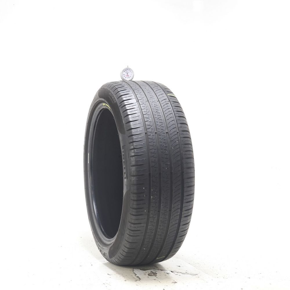 Set of (2) Used 235/45R19 Pirelli P Zero VOL 99V - 6-7/32 - Image 1