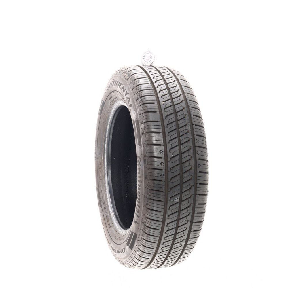 Set of (2) Used 225/65R17 Continental ControlContact Tour M A/S EV 102H - 10-10.5/32 - Image 1