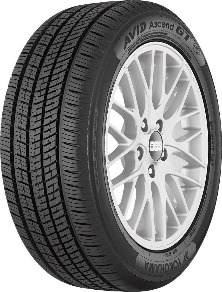 Set of (4) New 245/45R19 Yokohama AVID Ascend GT 98V - Image 1