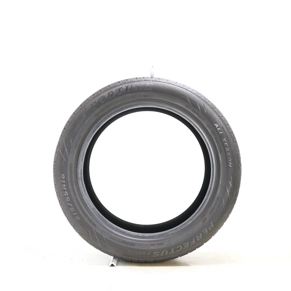 Set of (2) Used 215/55R18 Fortune Perfectus FSR602 95V - 7.5/32 - Image 3