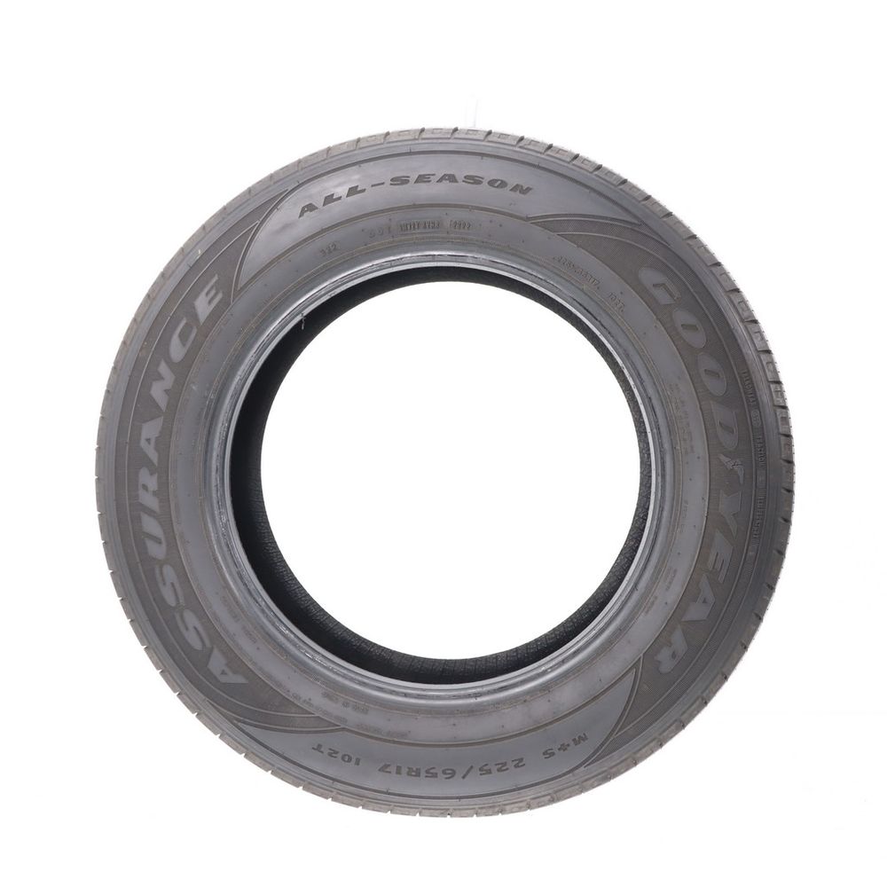 Set of (4) Used 225/65R17 Goodyear Assurance All-Season 102T - 7.5/32 - Image 3