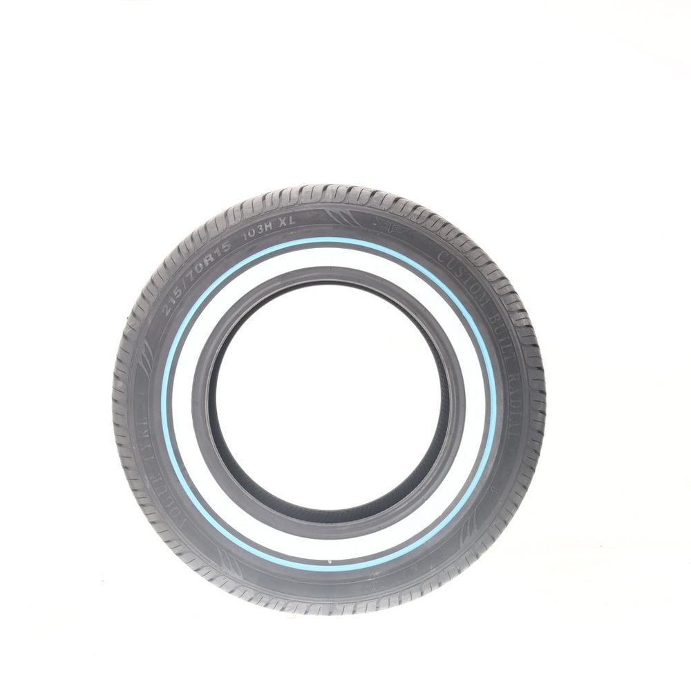 New 215/70R15 Vogue Custom Built Radial Blue/White 103H - Image 3
