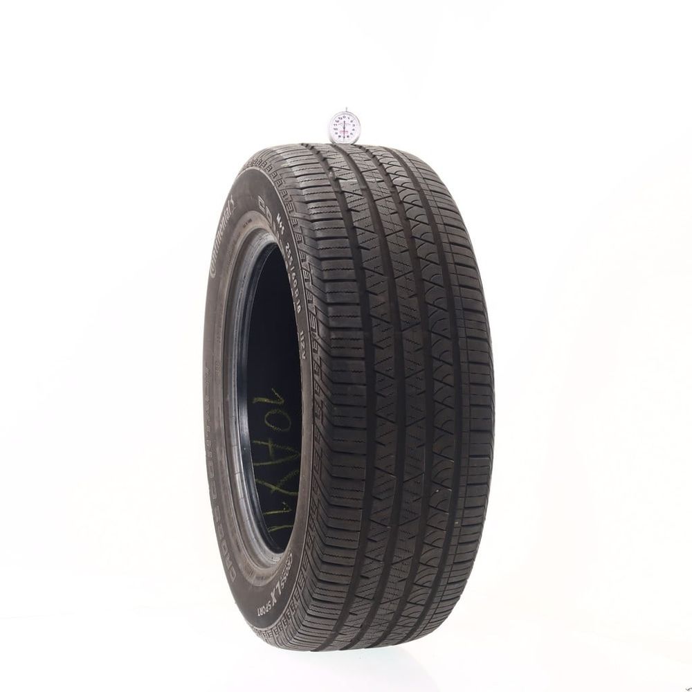 Set of (2) Used 255/60R18 Continental CrossContact LX Sport J LR 112V - 7-7.5/32 - Image 1