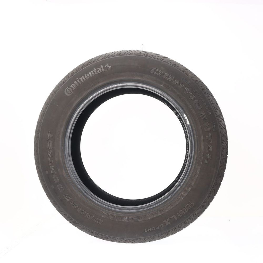 Set of (2) Used 255/60R18 Continental CrossContact LX Sport J LR 112V - 7-7.5/32 - Image 3
