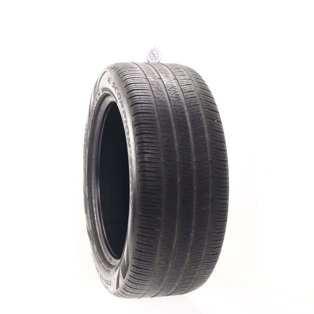 Used 295/45ZR20 Pirelli Scorpion Zero Run Flat 110Y - 5.5/32 - Image 1