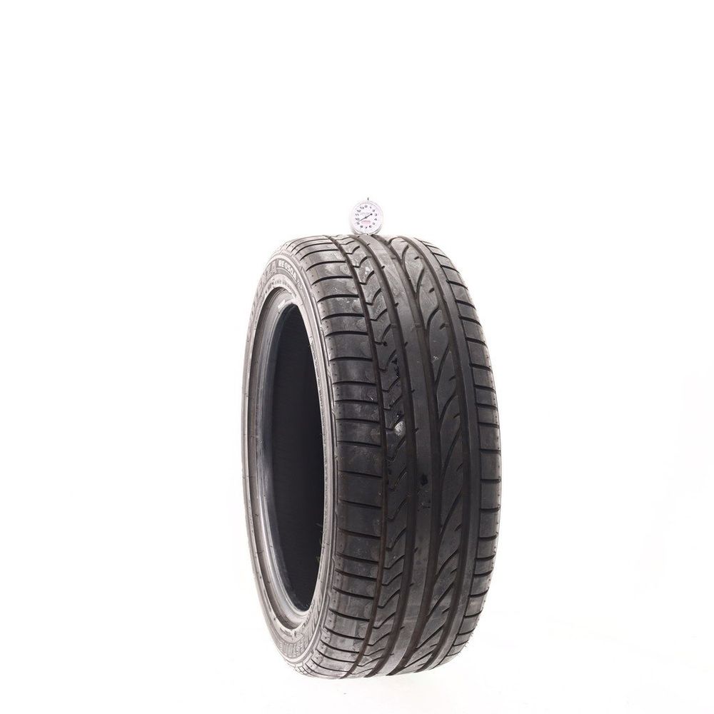 Set of (2) Used 225/45R17 Bridgestone Potenza RE050A Pole Position 91Y - 9-9.5/32 - Image 1