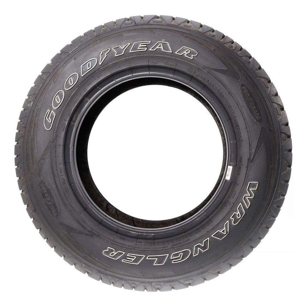 Driven Once LT 265/70R17 Goodyear Wrangler Silent Armor Pro-Grade 121/118R E - 16/32 - Image 3