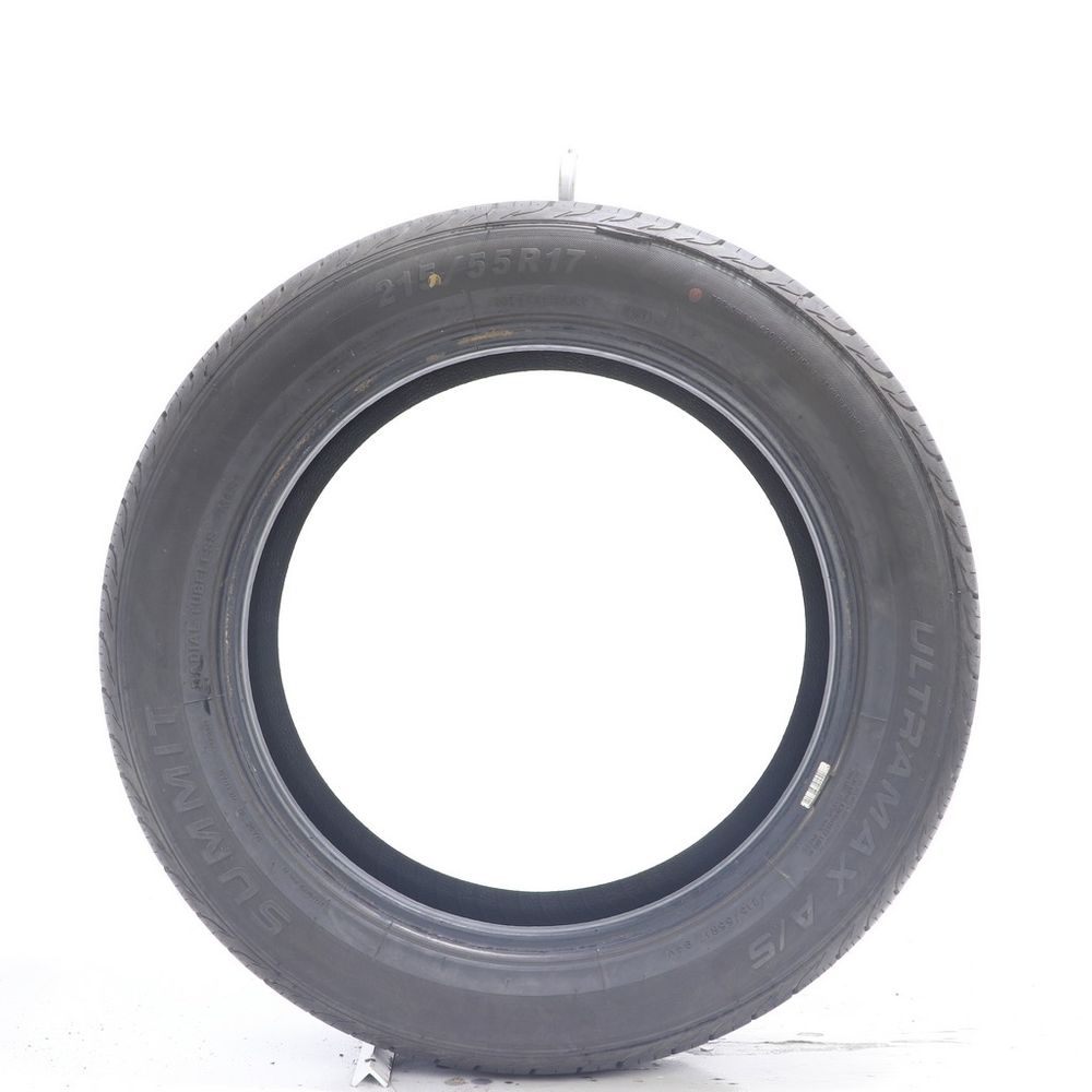 Set of (2) Used 215/55R17 Summit Ultramax A/S 94V - 7-8.5/32 - Image 6