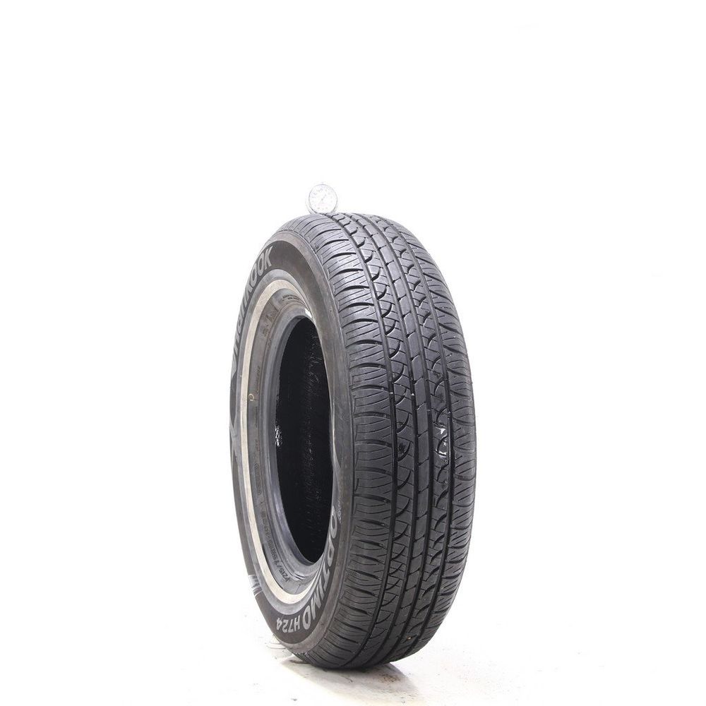 Set of (2) Used 215/75R15 Hankook Optimo H724 100S - 8/32 - Image 1