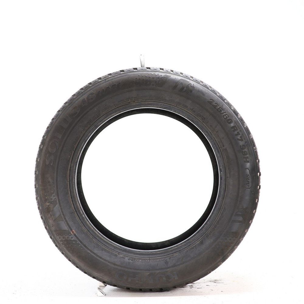 Set of (2) Used 225/60R17 Kumho Solus 4S HA31 SUV 99H - 9-9.5/32 - Image 6