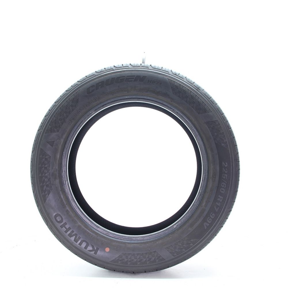 Set of (2) Used 225/60R17 Kumho Crugen HP71 99V - 9/32 - Image 3