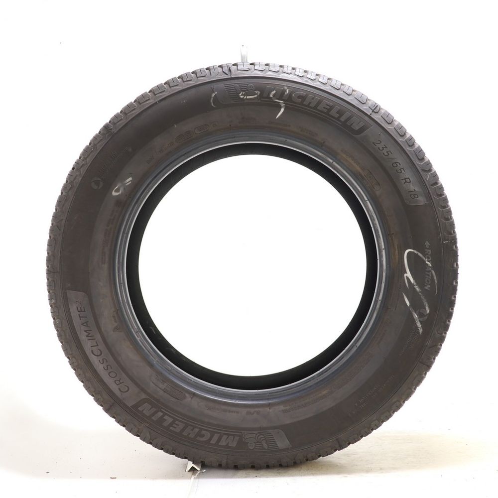 Set of (2) Used 235/65R18 Michelin CrossClimate 2 106V - 9-9.5/32 - Image 3