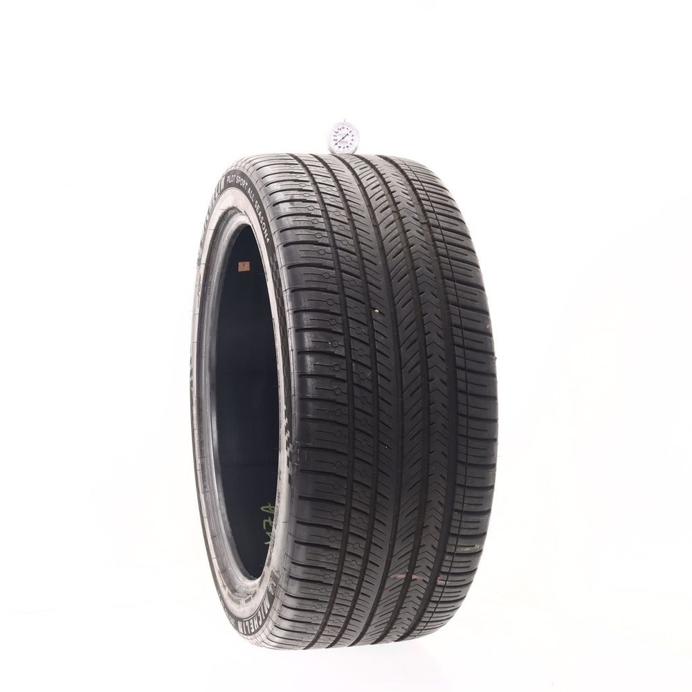 Set of (4) Used 285/40ZR21 Michelin Pilot Sport All Season 4 109Y - 8.5-9/32 - Image 4