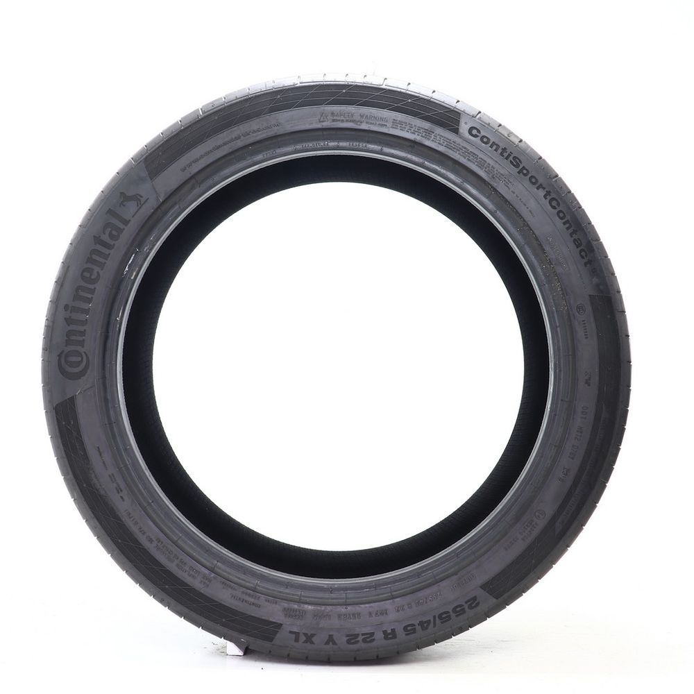 Used 255/45R22 Continental ContiSportContact 5 ContiSilent 107Y - 7.5/32 - Image 3