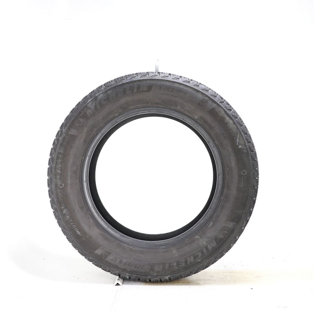 Set of (2) Used 225/65R17 Michelin X-Ice Snow SUV 106T - 7.5-9/32 - Image 3