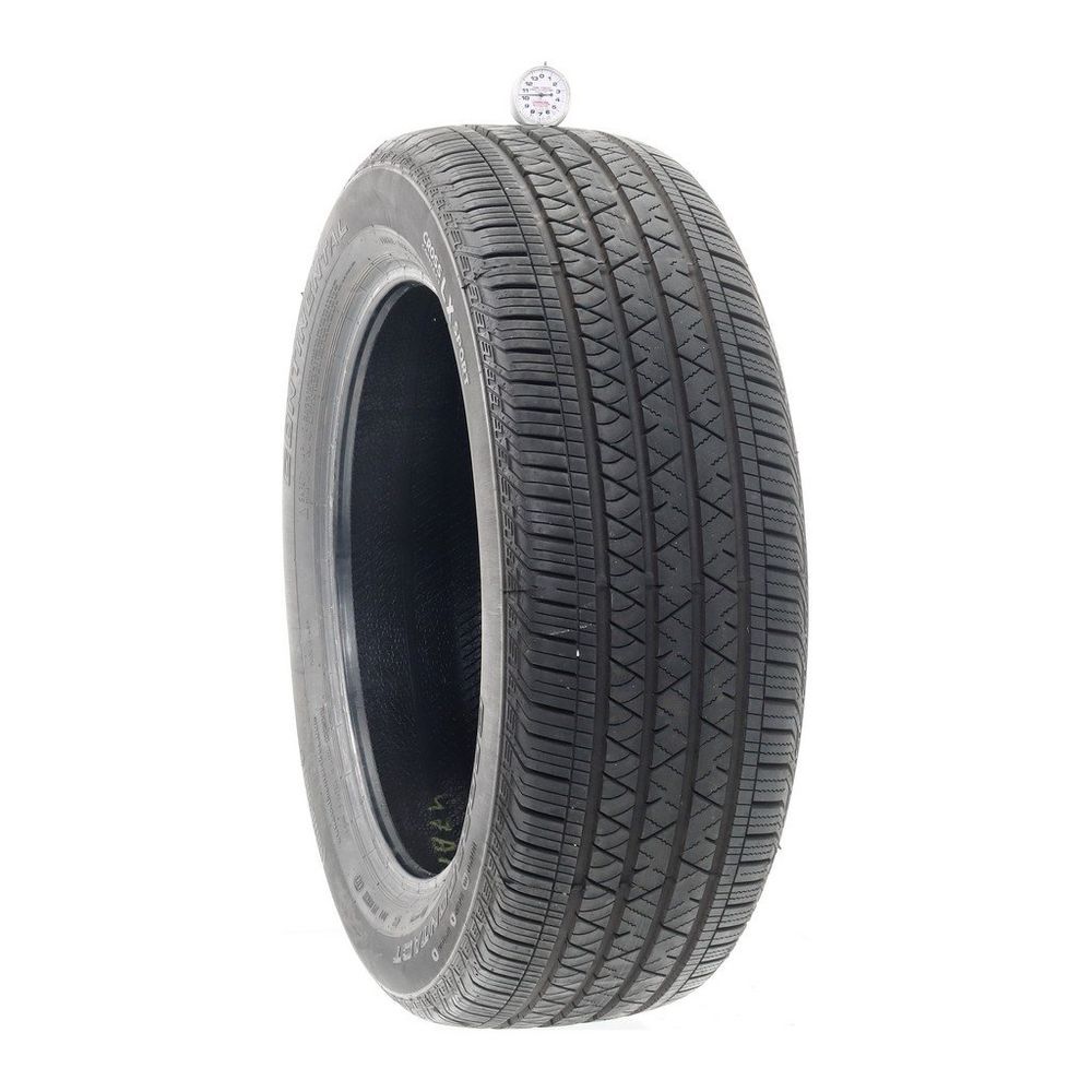Set of (2) Used 235/55R19 Continental CrossContact LX Sport 101H - 10.5/32 - Image 1