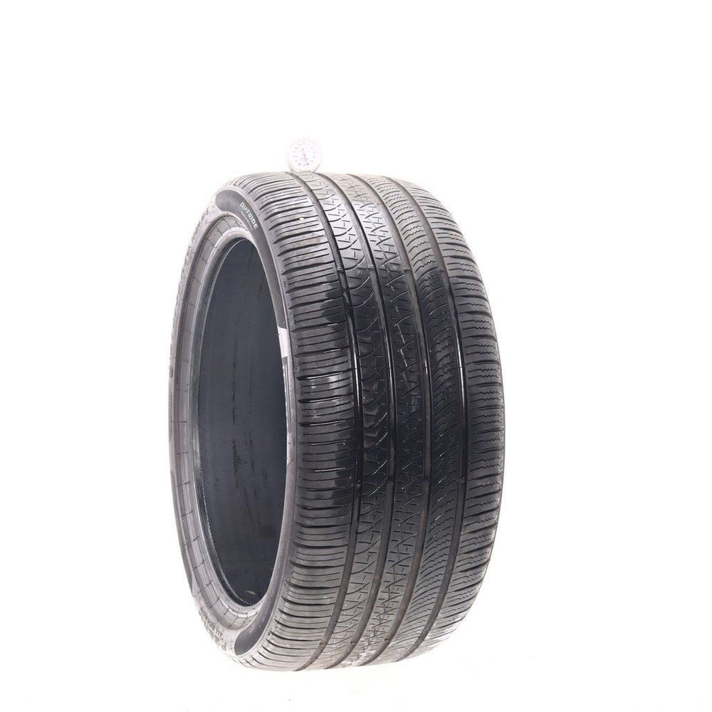 Set of (4) Used 275/35R20 Pirelli P Zero 102H - 6-7/32 - Image 1