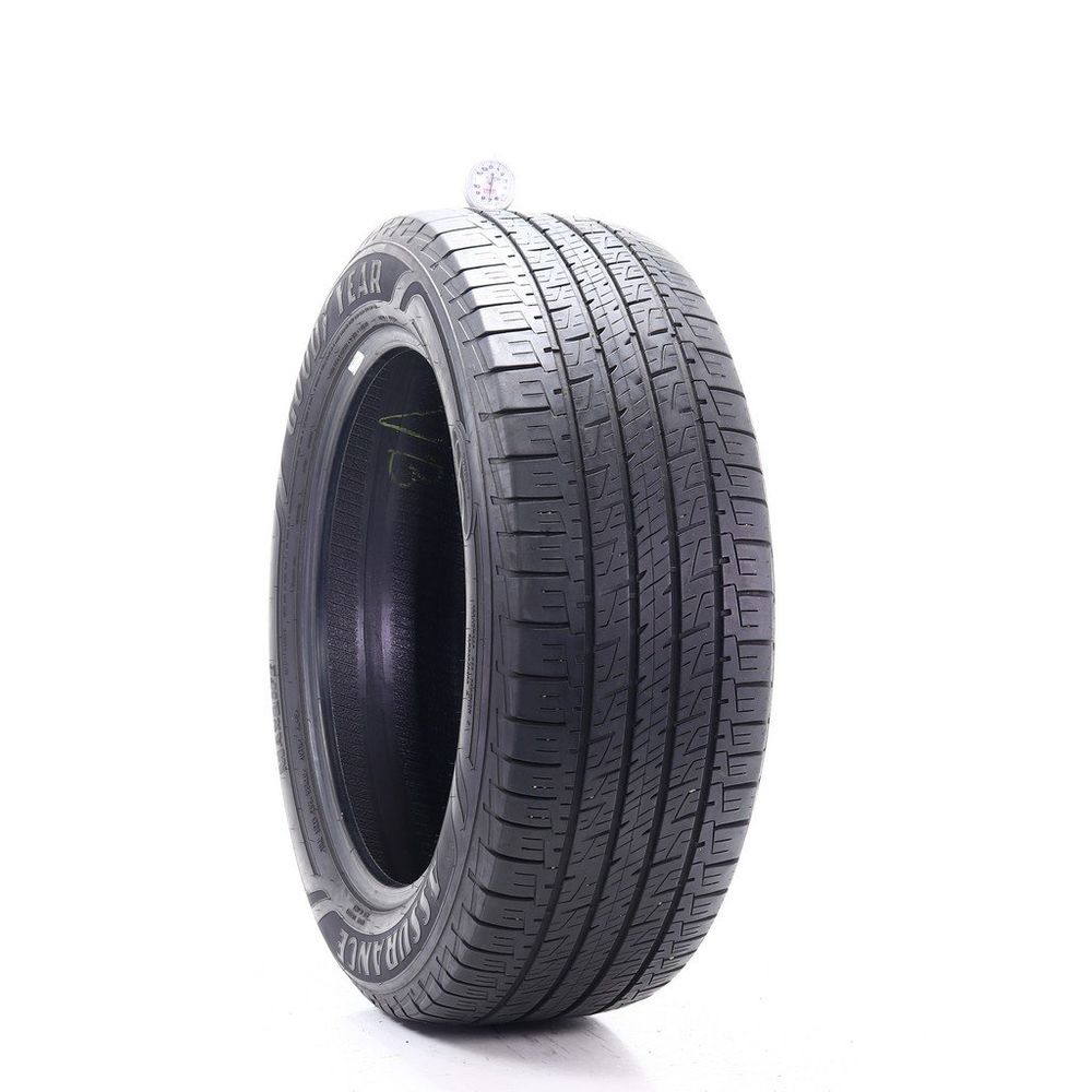 Set of (2) Used 255/55R20 Goodyear Assurance MaxLife 107H - 7-8/32 - Image 1