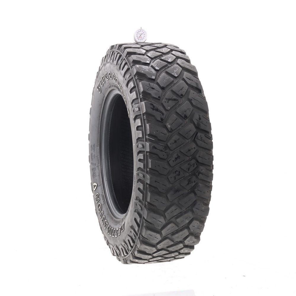 Set of (2) Used LT 255/75R17 Firestone Destination M/T2 111/108Q C - 8.5-9/32 - Image 1