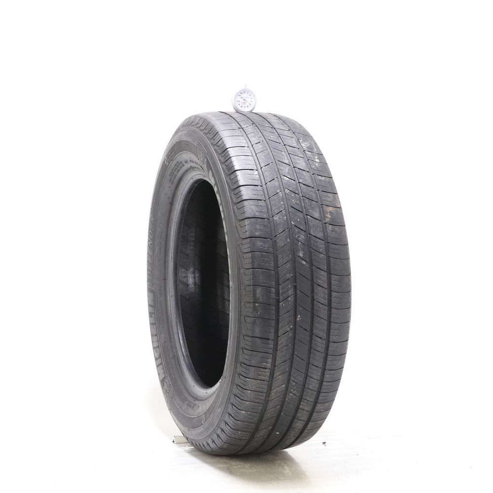 Set of (2) Used 225/65R17 Michelin Defender T+H 102H - 4.5/32 - Image 1