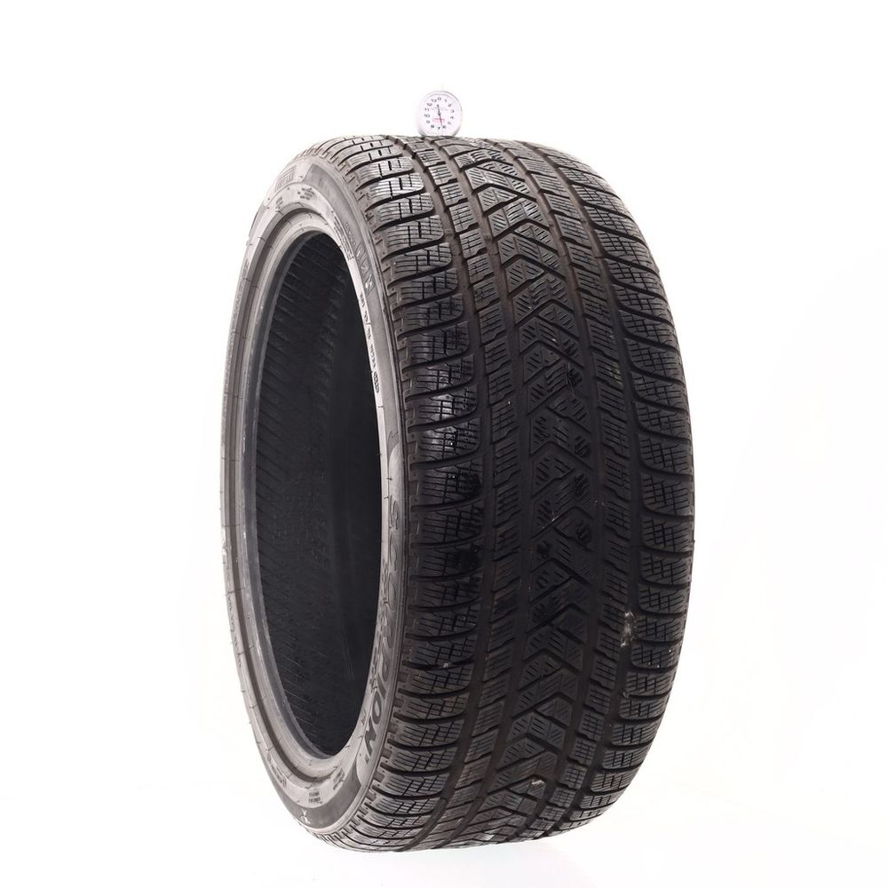 Set of (2) Used 295/35R21 Pirelli Scorpion Winter MO 107V - 5.5-6.5/32 - Image 4