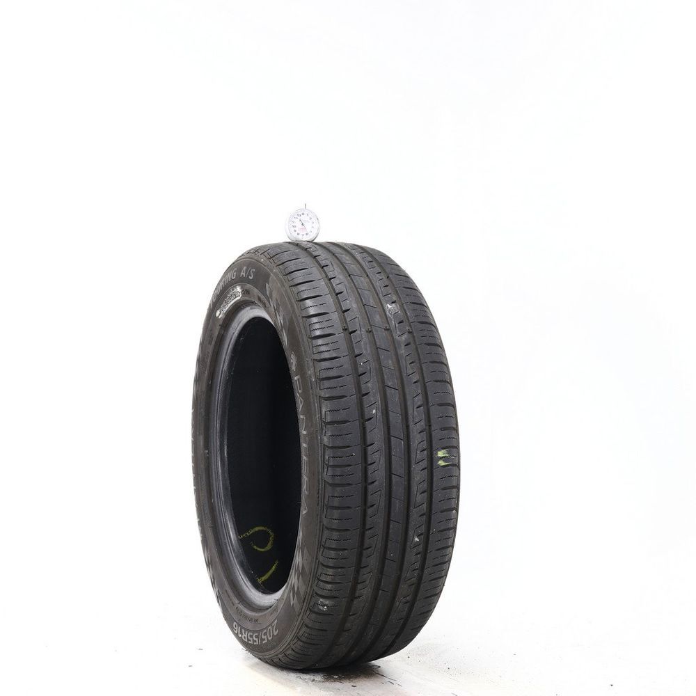 Set of (2) Used 205/55R16 Pantera Touring A/S 91V - 5.5-7/32 - Image 1