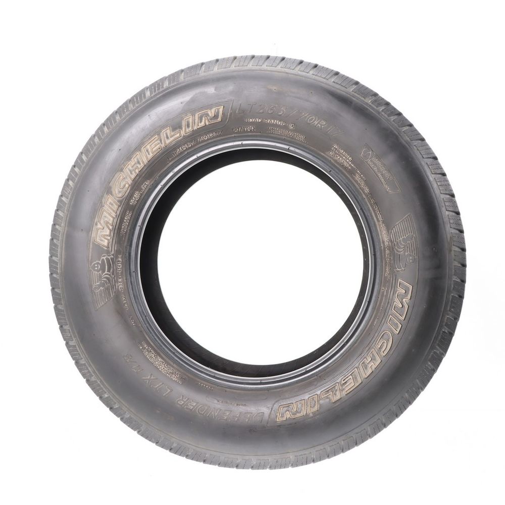 Used LT 265/70R17 Michelin Defender LTX M/S 121/118R E - 9/32 - Image 3