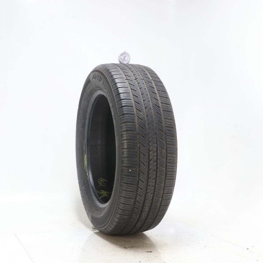 Set of (4) Used 225/60R18 Yokohama Avid Ascend LX 100H - 7-8/32 - Image 4
