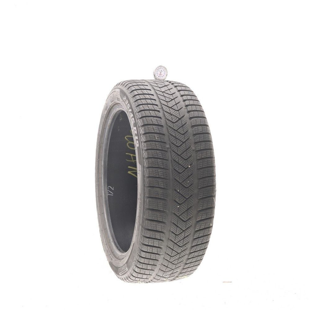 Used 235/45R19 Pirelli Winter Sottozero 3 Run Flat 95H - 7.5/32 - Image 1