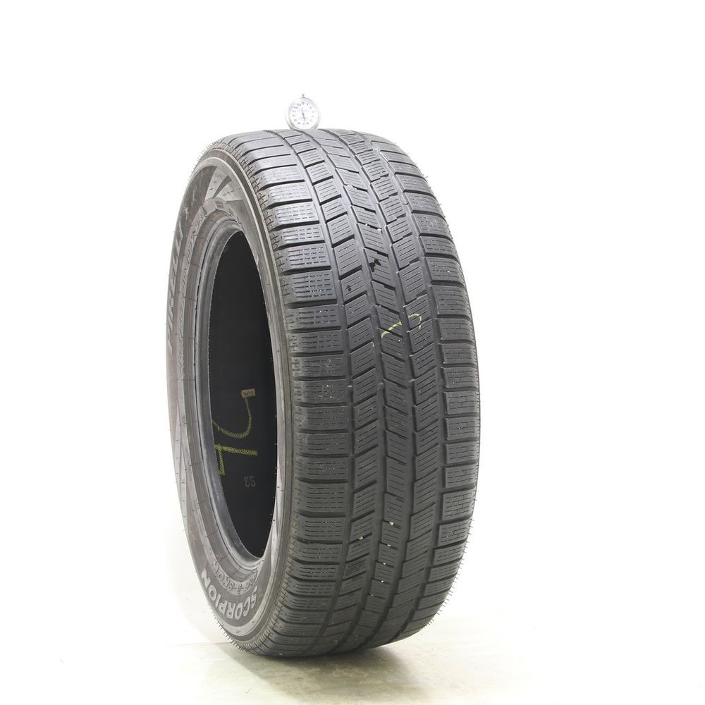 Set of (2) Used 265/55R19 Pirelli Scorpion Ice Snow MO 109V - 6.5-7.5/32 - Image 1