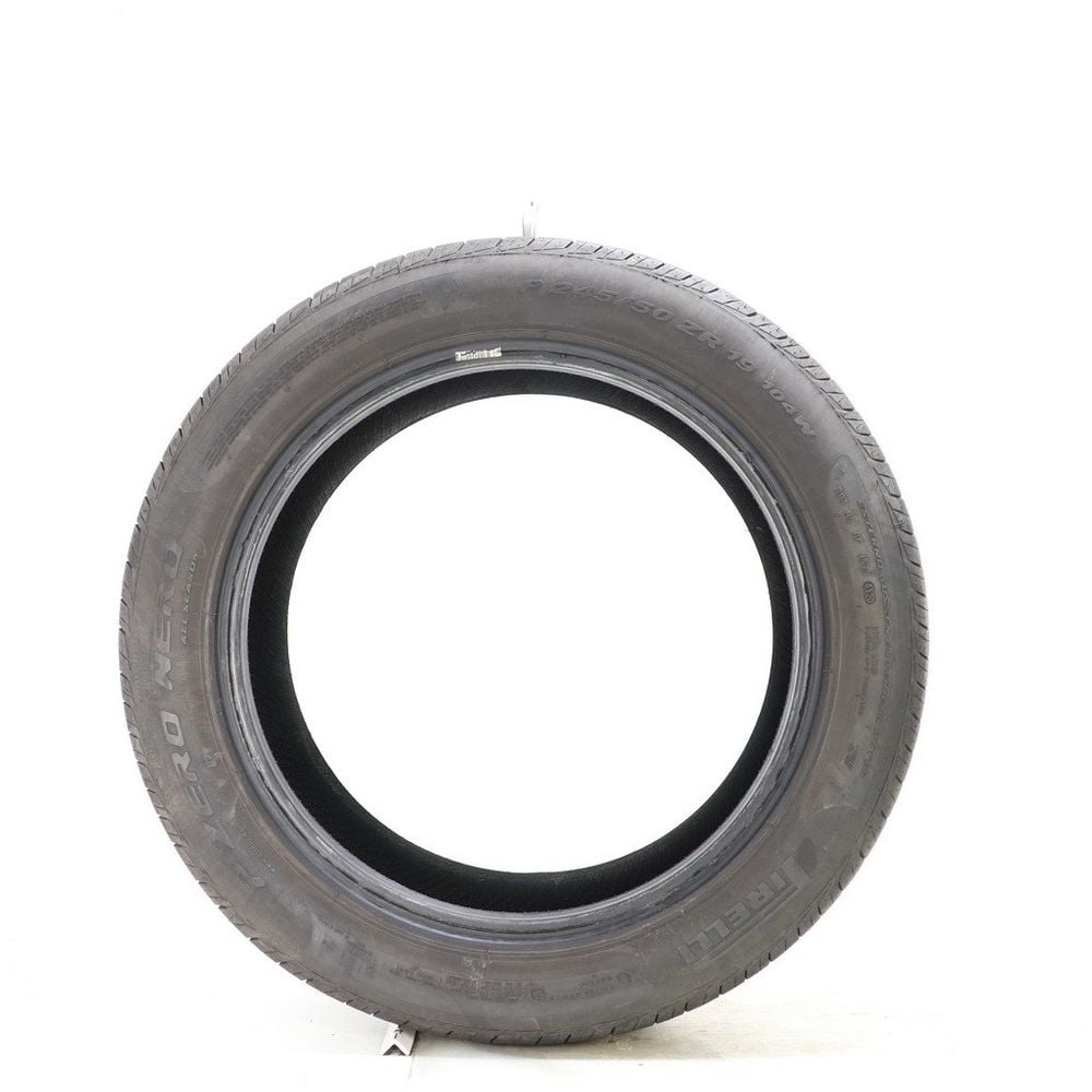 Set of (4) Used 245/50ZR19 Pirelli P Zero Nero 104W - 7-8/32 - Image 3