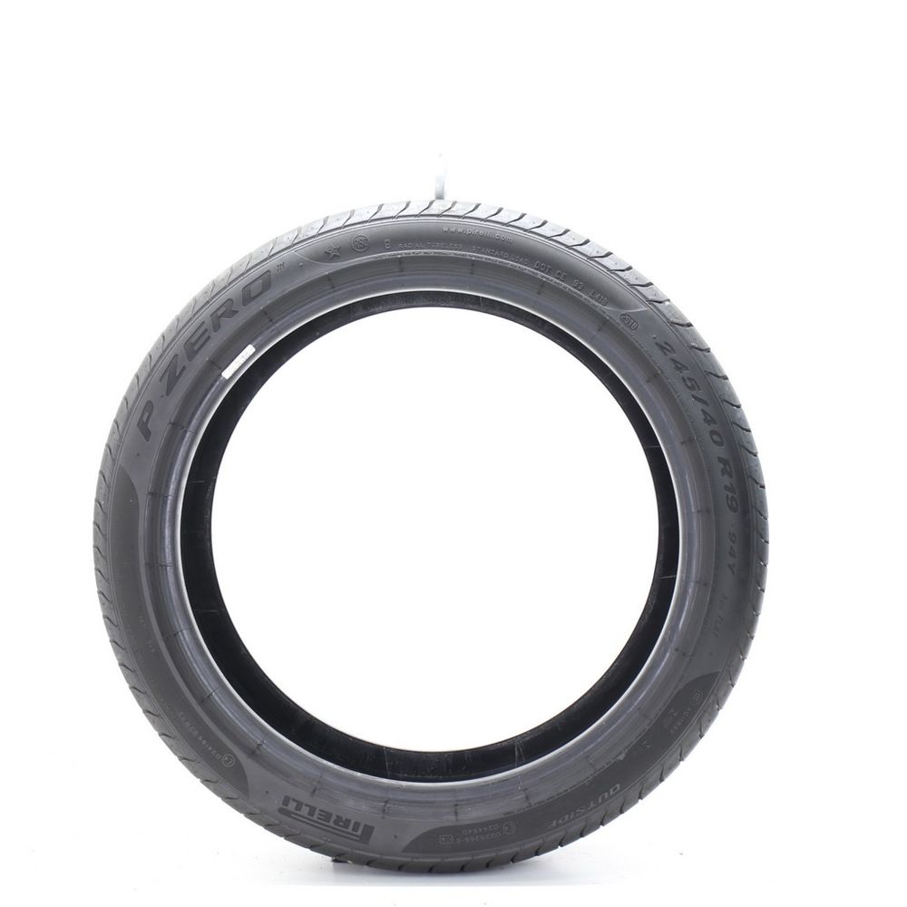 Set of (2) Used 245/40R19 Pirelli P Zero Run Flat 94Y - 7.5-8.5/32 - Image 6