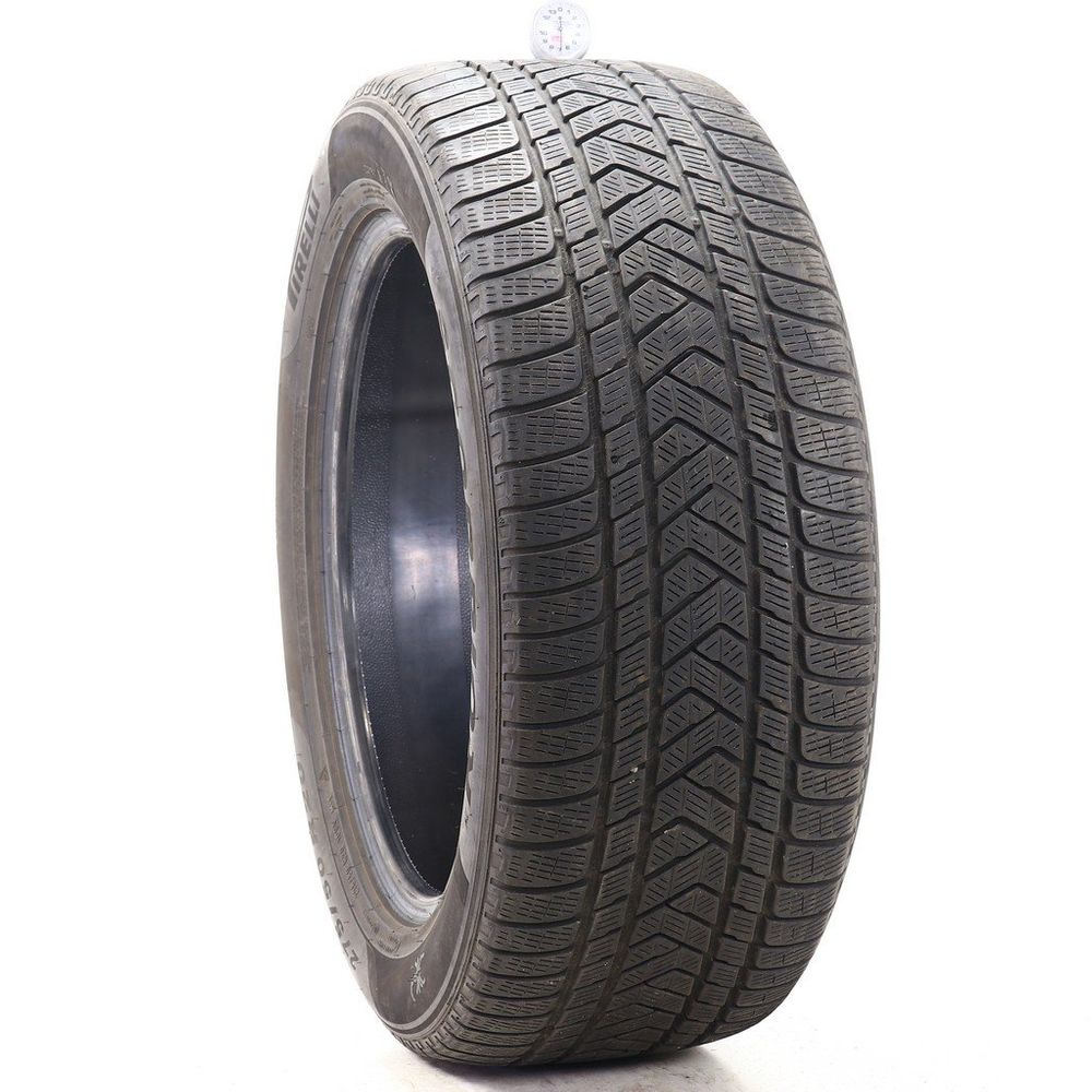 Set of (2) Used 275/50R20 Pirelli Scorpion Winter MO 109V - 7-7.5/32 - Image 1