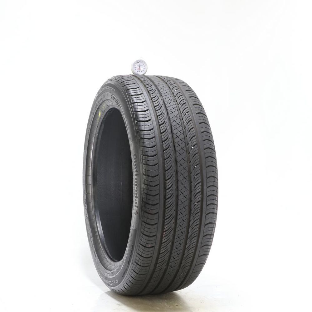 Set of (4) Used 245/45R19 Continental ProContact TX 98H - 6-7.5/32 - Image 4
