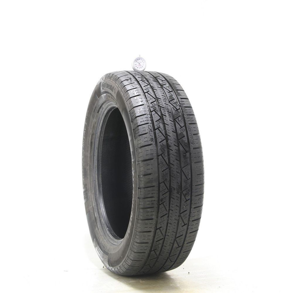 Set of (2) Used 225/60R18 Continental CrossContact LX25 100H - 5-5.5/32 - Image 1