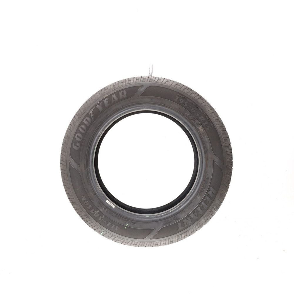 Set of (4) Used 195/65R15 Goodyear Reliant All-season 91H - 8-9.5/32 - Image 3