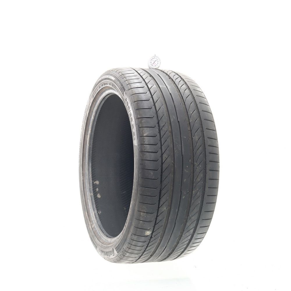 Set of (4) Used 295/35R21 Continental ContiSportContact 5P NO 103Y - 8-8.5/32 - Image 4