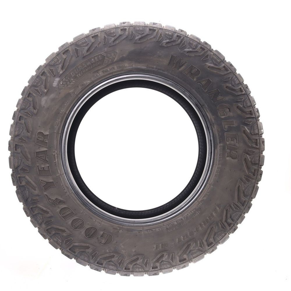 Set of (2) Used LT 275/70R18 Goodyear Wrangler Territory MT 115/112Q C - 5.5-6.5/32 - Image 3