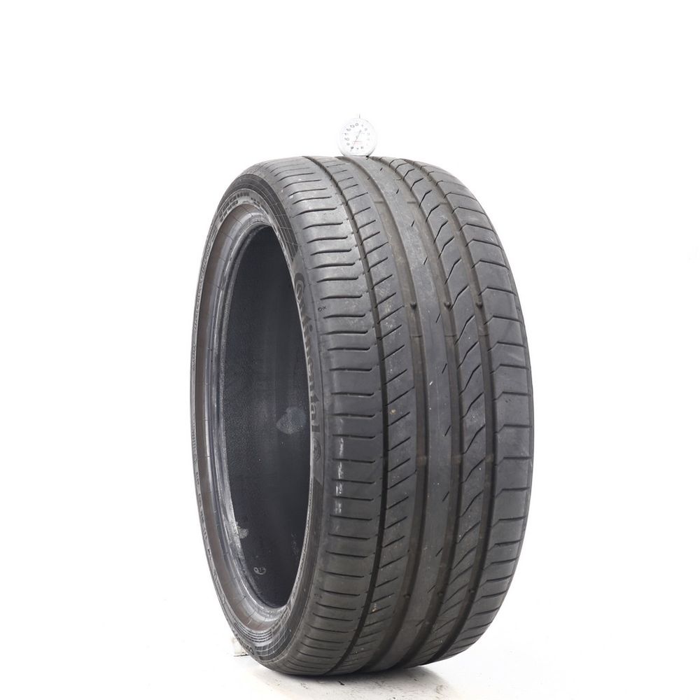 Set of (2) Used 255/35R19 Continental ContiSportContact 5P AO 96Y - 7.5-8/32 - Image 4
