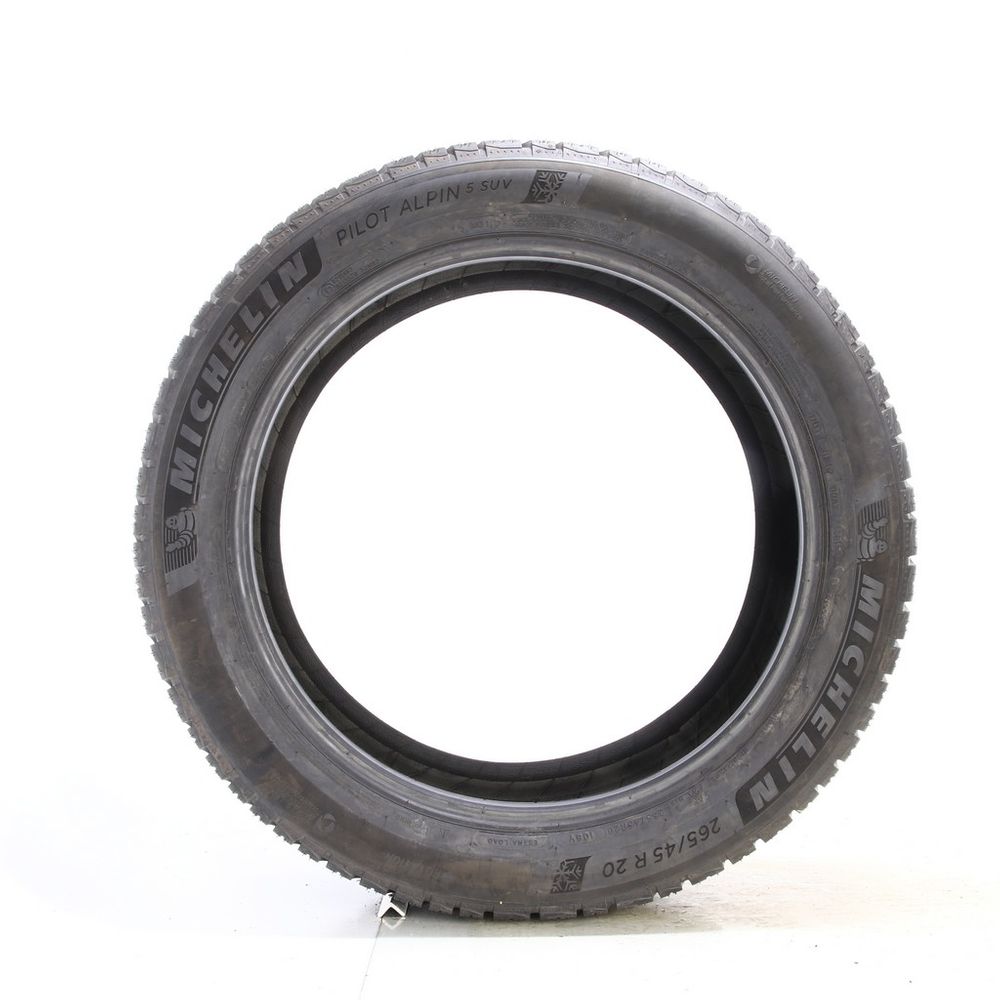 Set of (2) Driven Once 265/45R20 Michelin Pilot Alpin 5 SUV MO1 108V - 10.5/32 - Image 3