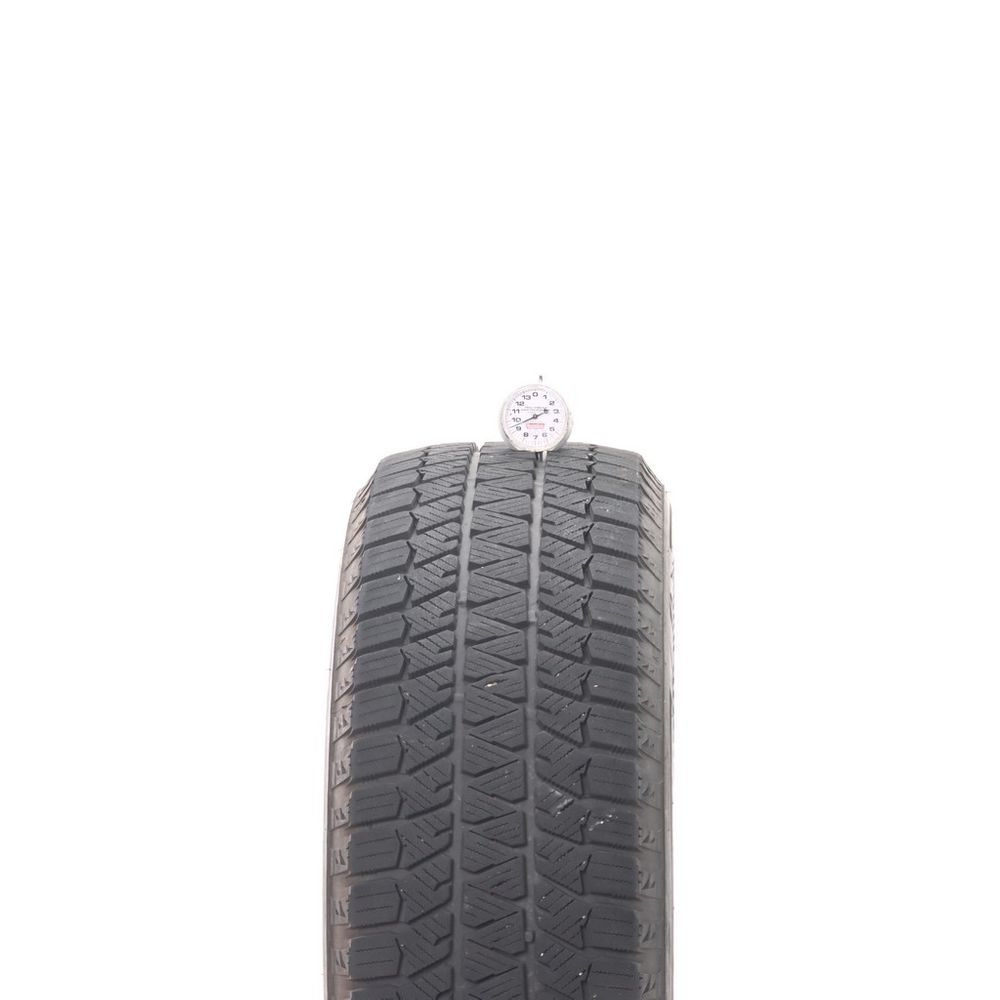 Set of (2) Used 215/60R16 Bridgestone Blizzak WS90 Studless 95H - 9.5/32 - Image 2