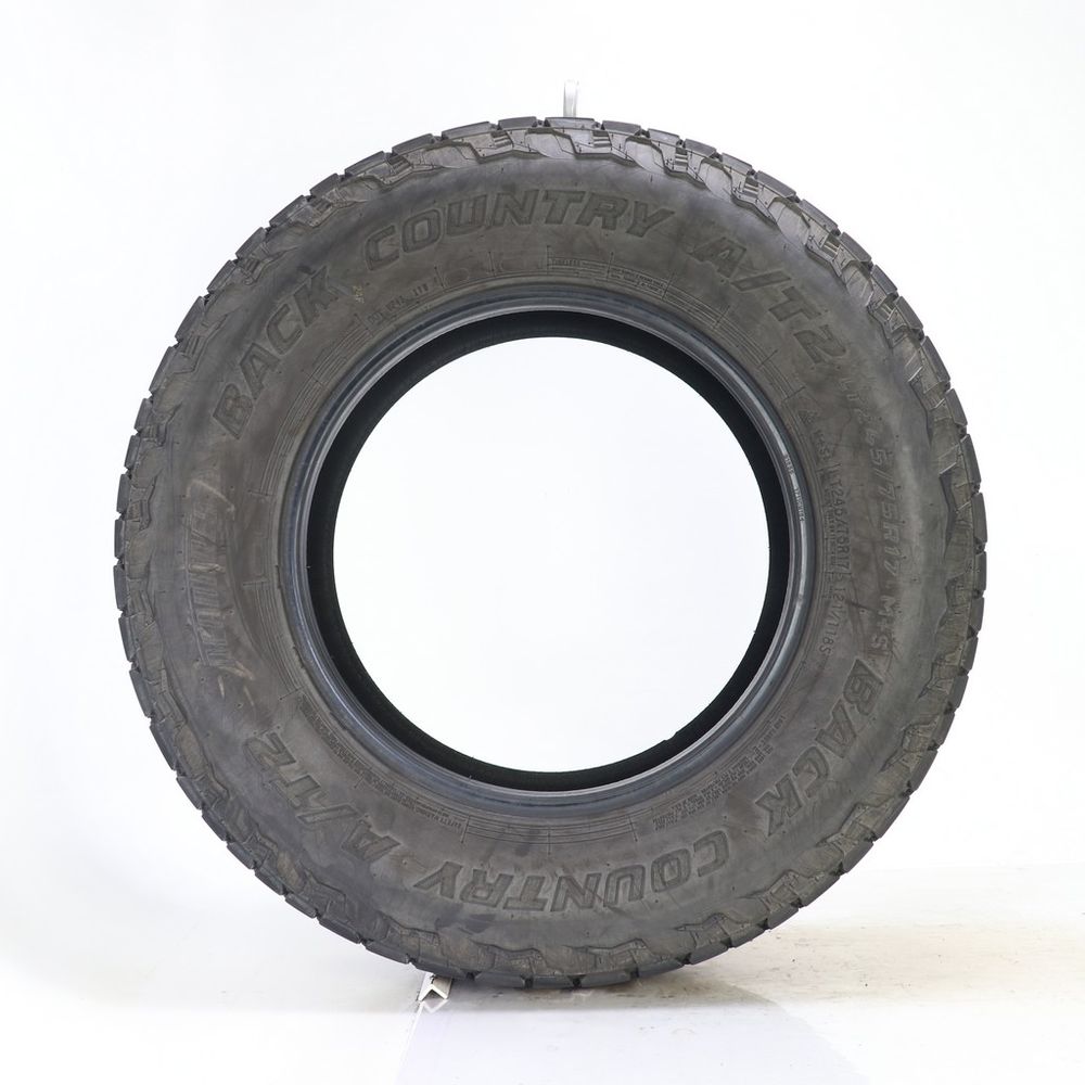 Set of (2) Used LT 245/75R17 DeanTires Back Country A/T2 121/118S E - 11-11.5/32 - Image 6