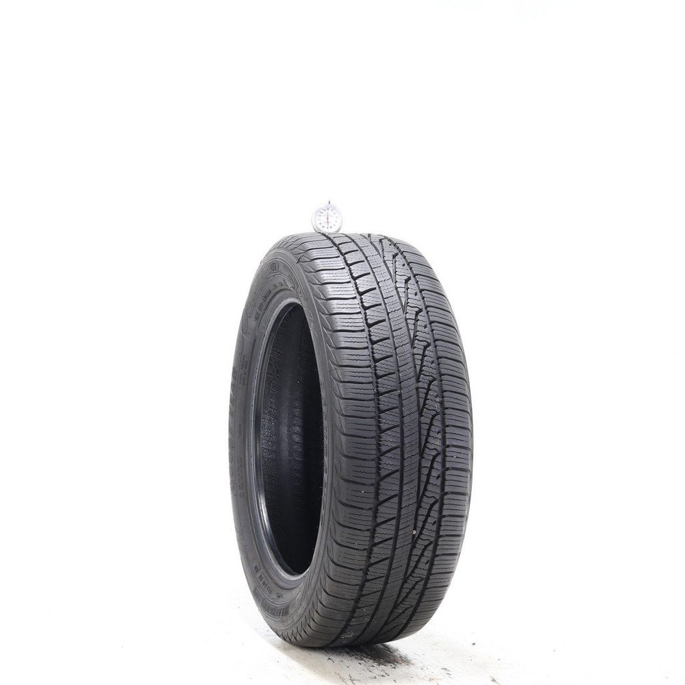 Set of (4) Used 215/55R17 Goodyear Assurance WeatherReady 94V - 6.5-8/32 - Image 1