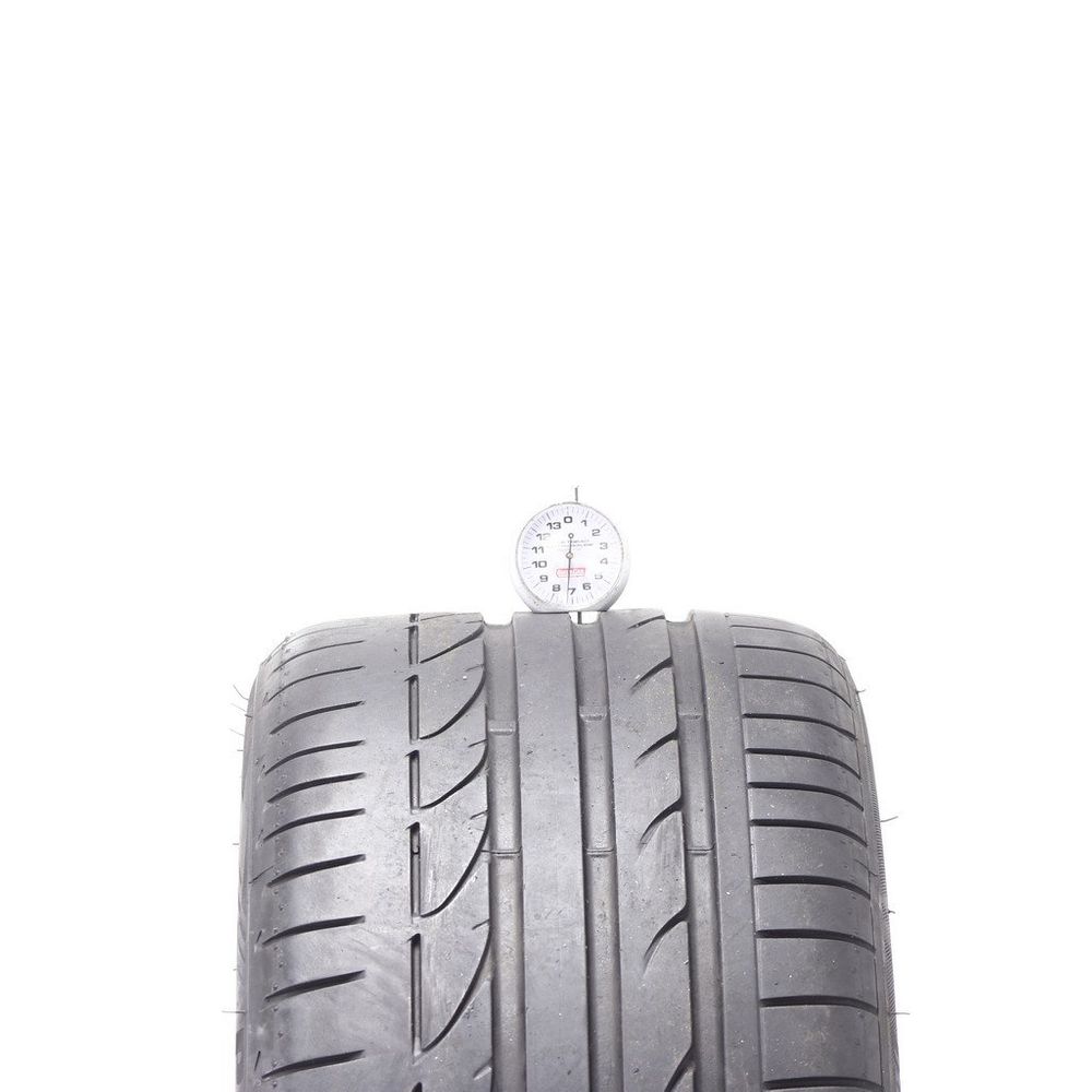 Set of (2) Used 255/35R19 Bridgestone Potenza S001 RFT 92Y - 7-8/32 - Image 2