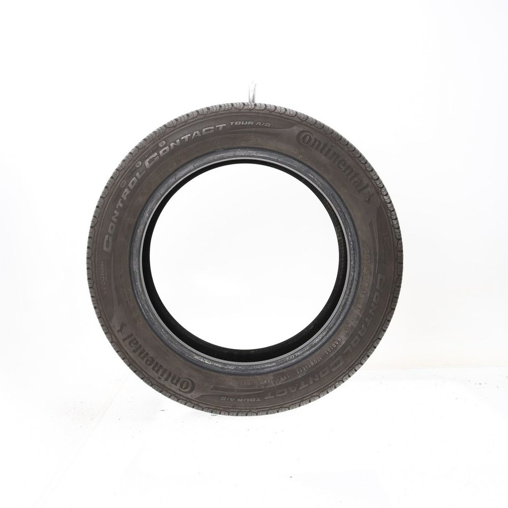 Used 205/55R16 Continental ControlContact Tour A/S 91T - 7/32 - Image 3
