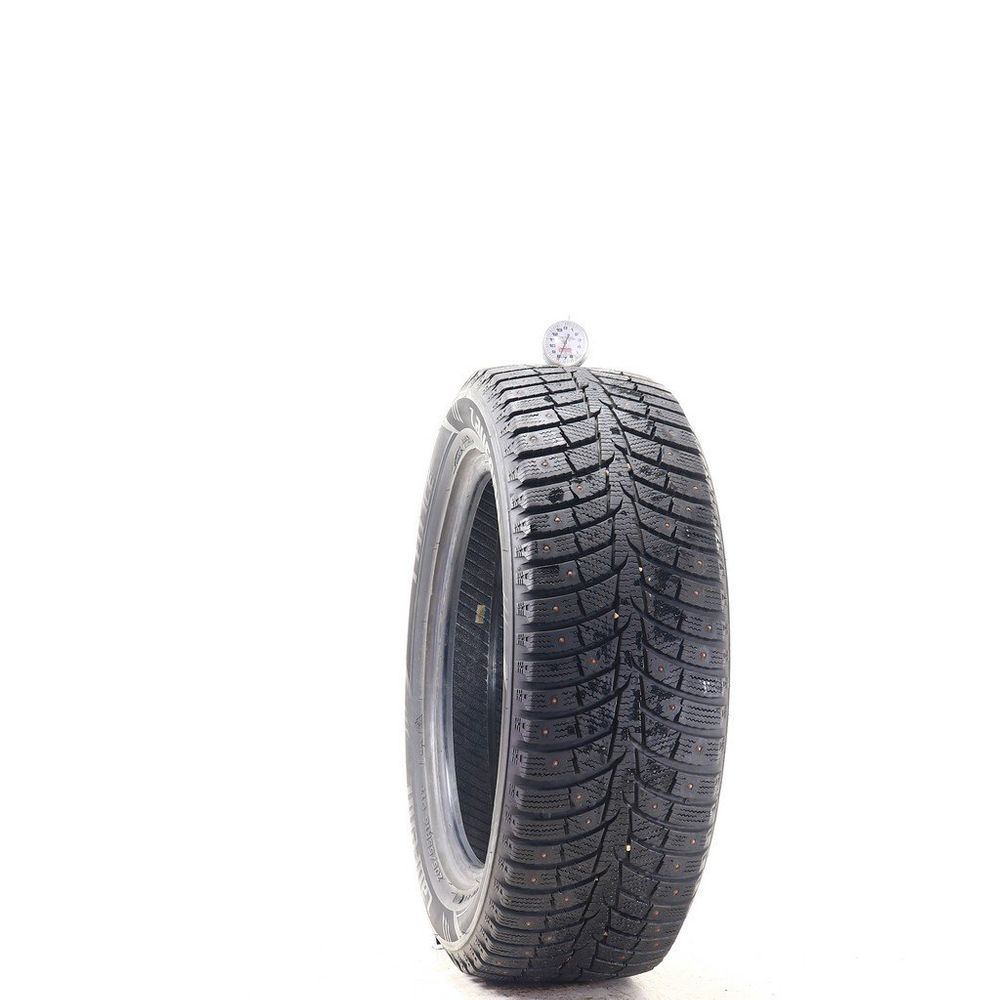 Set of (2) Used 205/55R16 Laufenn I Fit Ice Studded 91T - 8-8.5/32 - Image 1